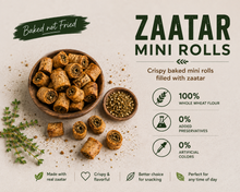 تحميل صورة في معرض المشاهد ،  Zaatar Mini Rolls Snack